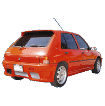 Paragolpes Trasero Abumper Pe 205 83-98