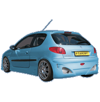 Paragolpes Trasero Abumper Pe 206 Basic Iii