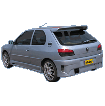 Paragolpes Trasero Abumper Pe 306 Basic Ii