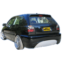 Paragolpes Trasero Abumper Vw Golf Iii &#039;D-Style&#039;