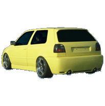 Paragolpes Trasero Abumper Vw Golf Iii R-Look