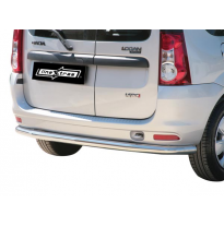 Paragolpes Trasero Acero Inoxidable 76mm Dacia Logan
