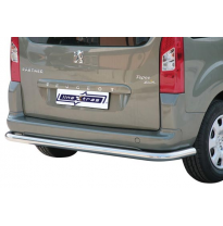Paragolpes Trasero Acero Inoxidable 76mm Peugeot Partner 2008