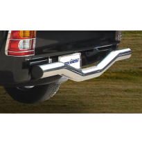 Paragolpes Trasero Acero Inoxidable Acero Inoxidable 101mm Nissan D-40