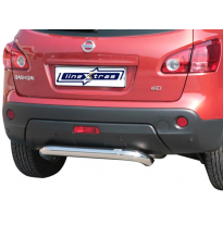 Paragolpes Trasero Acero Inoxidable Nissan Quashqai