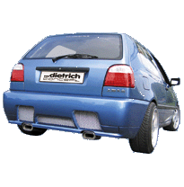 Paragolpes Trasero Gtr Abumper Vw Golf Iii