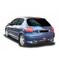 Paragolpes Trasero Peugeot 206 Badboy Wide