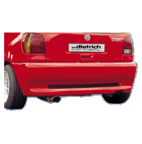 Paragolpes Trasero Rs Abumper Polo 6n 9/94-9/99