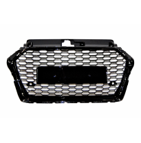 Parrilla Delantera Audi A3 Look Rs3 2016 - Plástico Abs