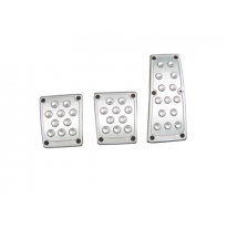 Pedales Alu Plata Mit Noppen<br>universal