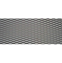Rejilla De Aluminio Racing Iv Negro 120x30cm
