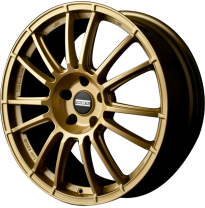 LLANTA FONDMETAL 9RR 18 X 7.50 ET 39 4X100 Buje: 56,5 GLOSSY GOLD