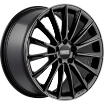 LLANTA FONDMETAL AIDON 20 X 8.50 ET 40 5X112 Buje: 66,5 GLOSSY BLACK MACHINED LIP
