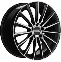 LLANTA FONDMETAL AIDON 19 X 9.00 ET 20 5X112 Buje: 66,6 GLOSSY BLACK MACHINED