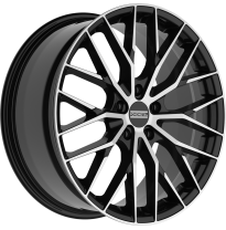 LLANTA FONDMETAL MAKHAI 21 X 10.0 ET 50 5X130 Buje: 71,6 GLOSSY BLACK MACHINED