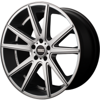 LLANTA FONDMETAL STC-10 22 X 11.0 ET 17 5X112 Buje: 66,5 GLOSSY SILVER