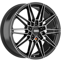 LLANTA FONDMETAL THOE 20 X 9.00 ET 23 5X120 Buje: 72,6 GLOSSY BLACK MACHINED