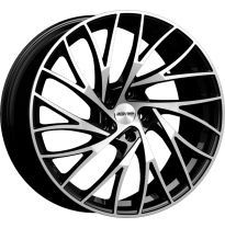 LLANTA GMP ENIGMA 18 X 8.00 ET 30 5X112 Buje: 75 BLACK DIAMOND