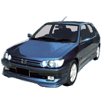 Spoiler Delantero Vspoiler Pe 306 Phase I 92-96