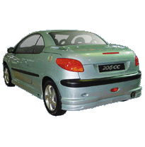 Spoiler Trasero Aos Pe 206 Cc