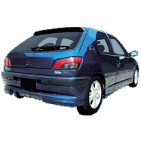 Spoiler Trasero Aos Pe 306 Phase I 92-96