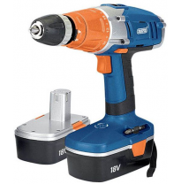 Taladro De 18v Sin Cable Con Dos Baterias Y Kit De Brocas