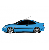 Taloneras Honda Civic 92 Coupe Demolition