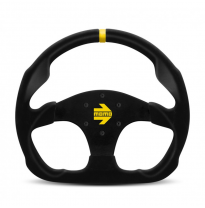 Volante Momo 30 320 Mm Velour Negro