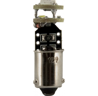 4-Smd Led 'Xenon' White Bax9s(H6) Can-Bus 12v-3w 2pcs