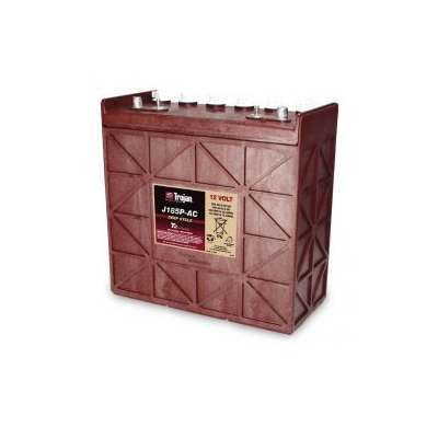 BATERIA TROJAN J185P-AC  MONOBLOC PLOMO ABIERTO DEEP CYCLE - 12V PLOMO ACIDO ABIERTO con T2 TECHNOLOGY. Baterías de ciclo profun