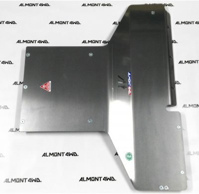 Protector De Aluminio Land Rover Discovery 4 Discovery 4 Gearbox-Transfer Heavyduty 8