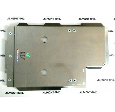 Protector De Aluminio Mitsubishi Pajero V60-V70 1999-07 Pajero V60 Protector Transmision Sportduty 6