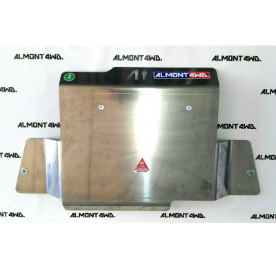 Protector De Aluminio Nissan Y61 Series 1998-2010 Patrol Gr Y61 Protector Transmision Sb Heavyduty 8