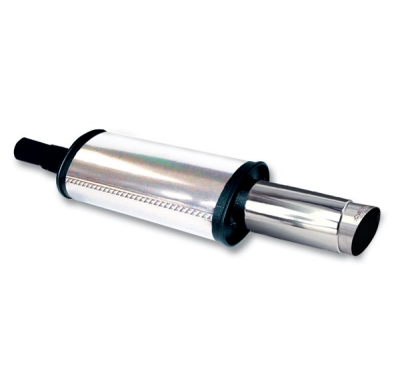SILENCIADOR UNIVERSAL (1x100 GP ONE) ACERO INOX ASSO MARMITTE