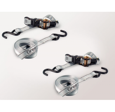 2 Cinchas Con Carraca 3.5mx25mmoriginal Green Valley