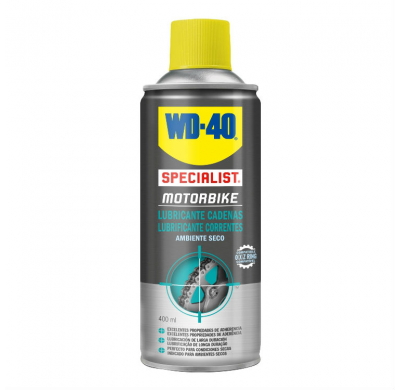 Wd-40 Moto Lubricante De Cadenas- Spray 400ml  Wd 40 Moto