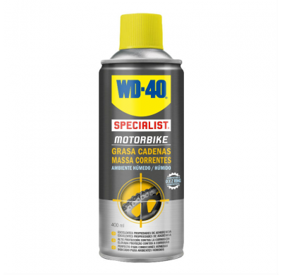 Wd-40 Moto Grasa De Cadenas - Spray 400ml  Wd 40 Moto