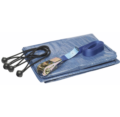 Kit Lona De Remolque + Cinchas440 Redes Para Remolques Green Valley