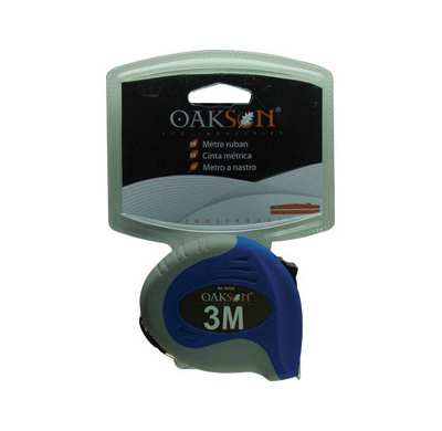 Cinta  Métrica Soft Bicolor+grip 3mx1 Herramientas Medida Y Trazado  Oakson