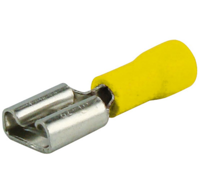 4 Terminales Planos Hembra Amarillos Terminales Y Fusibles  Altium