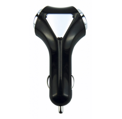 Cargador Mechero 2 Usb + 1 Mini Usb Electricidad 12 V  Altium