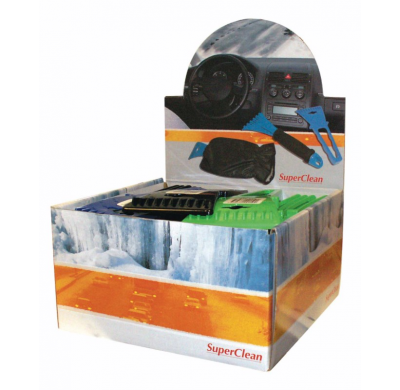 Box 30 Rasquetas Cepillo Tejidos  Super Clean