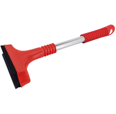 Rasqueta Lamina Pe Mango Metal Abs Irrompible Cepillo Tejidos  Super Clean