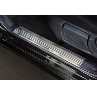 Protector Puertas Acero 3 Lineas / 2 Unidades Nissan Nissan Qashqai Ii Crossover Año 2013->   Avisa