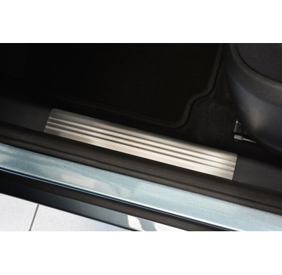 Protector Puertas Acero 2 Lineas / 4 Unidades Skoda  Skoda Super B 5d Año 2008->   Avisa