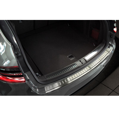 Protector Paragolpes Acero Inox Porsche  Macan Contorno/Nervio  Año 2013->   Avisa