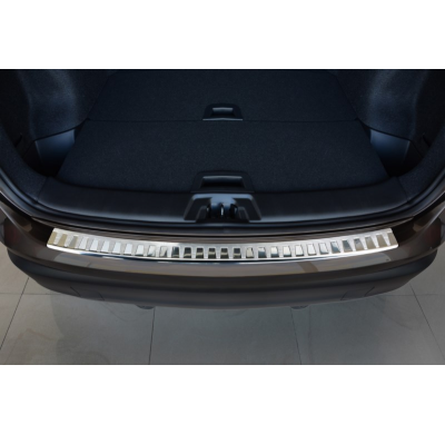 Protector Paragolpes Acero Inox Nissan  Qashqai Ii Crossover /Profiled/New Ribs Cromado/Polished Año 2013->   Avisa