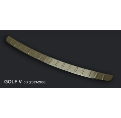 Protector Paragolpes Acero Inox Vw Golf V 5d/Ribs 2003-2008 Avisa