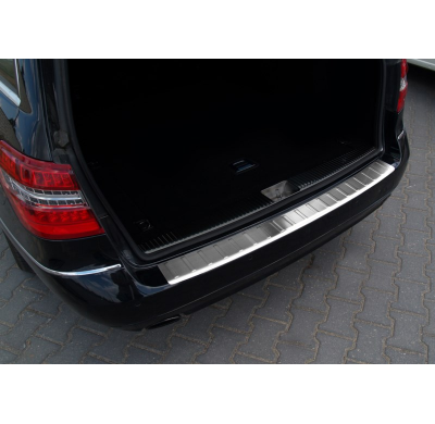 Protector Paragolpes Acero Inox Mercedes E Class  W212, T Model / Profiled/Ribs  2009-> Avisa