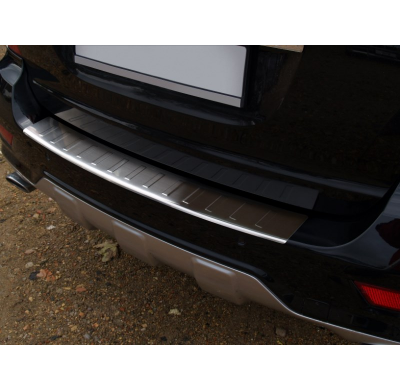 Protector Paragolpes Acero Inox Mercedes Ml W164 /Profiled/Ribs 2008-2011 Avisa